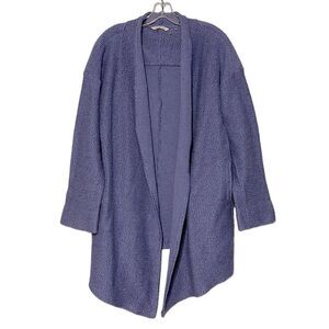 Soft Surroundings Cardigan Woman's Size Large Cotten Blend Knit Open Front